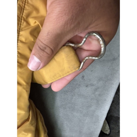 Vintage Tempc Co Down Jacket Mens Medium Belted Hooded Parka Seattle 70s 80s - Picture 8 of 12